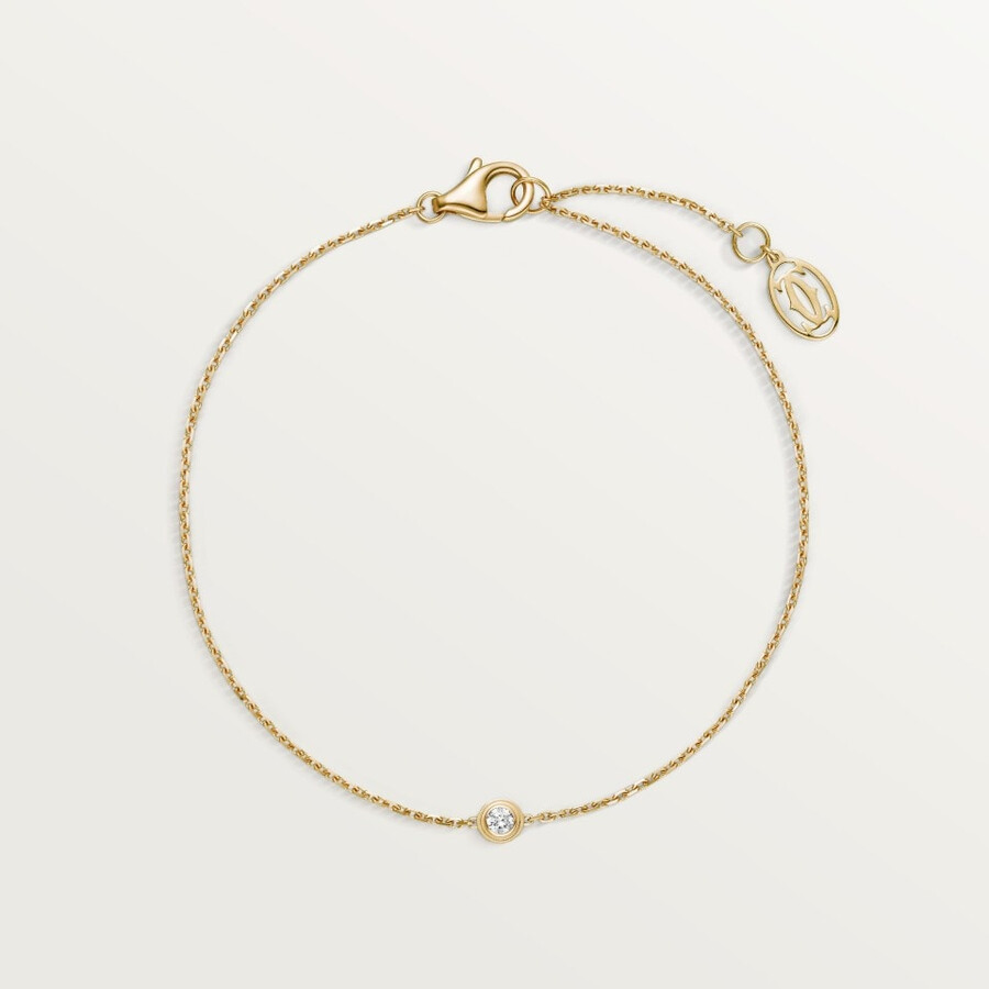 cartier damour bracelet diamond mini model