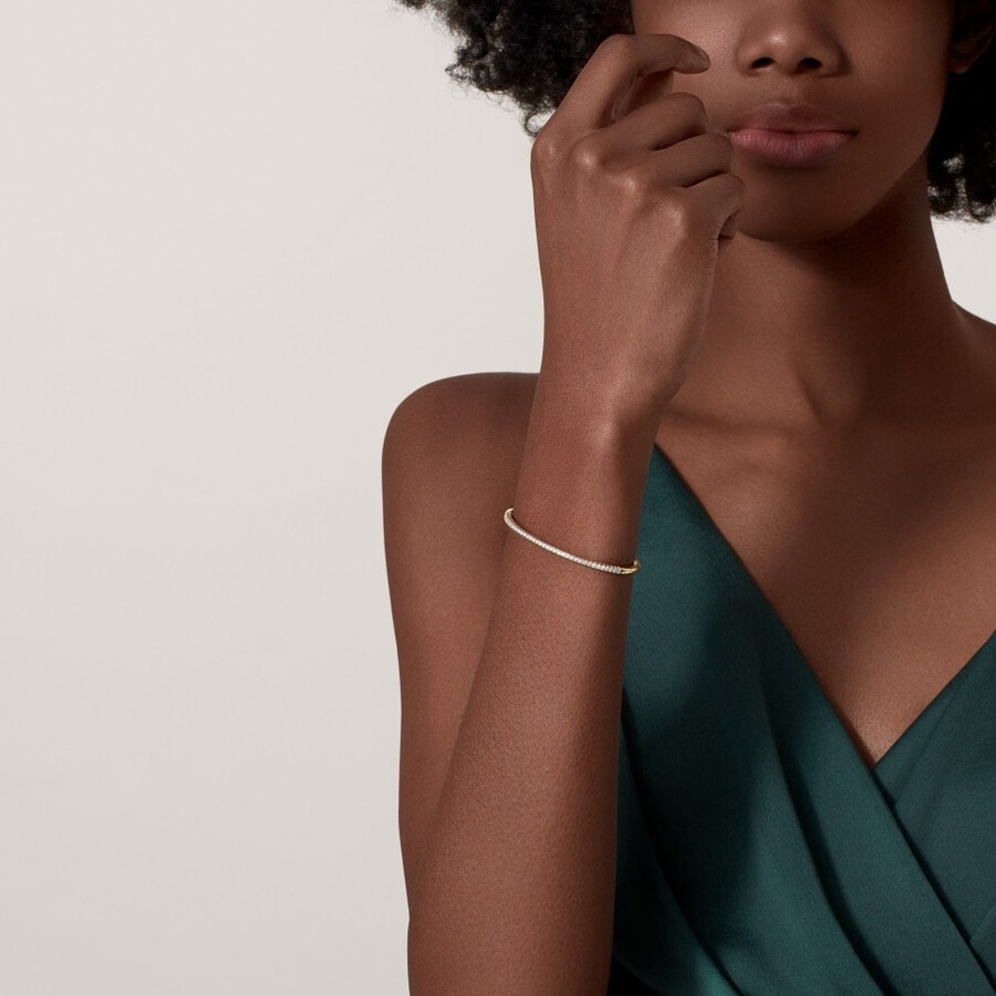 etincelle de cartier bracelet half-paved