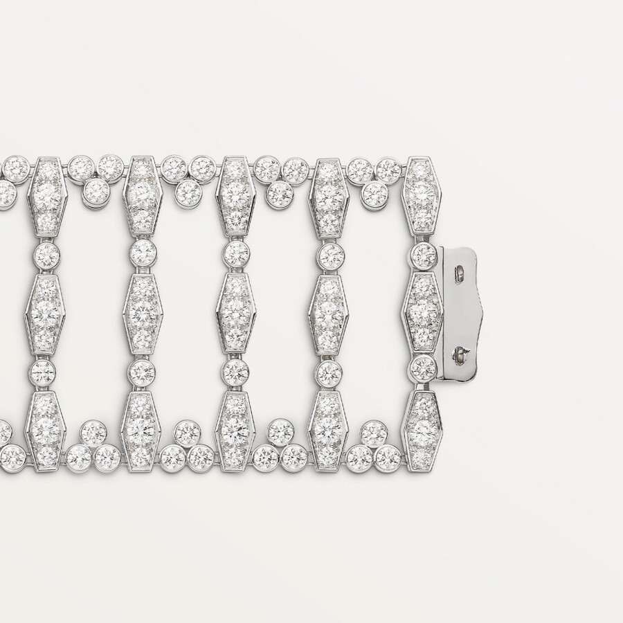 pluie de cartier bracelet diamonds