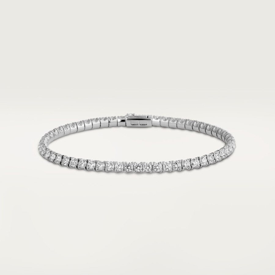 lignes essentielles bracelet brilliant-cut diamonds