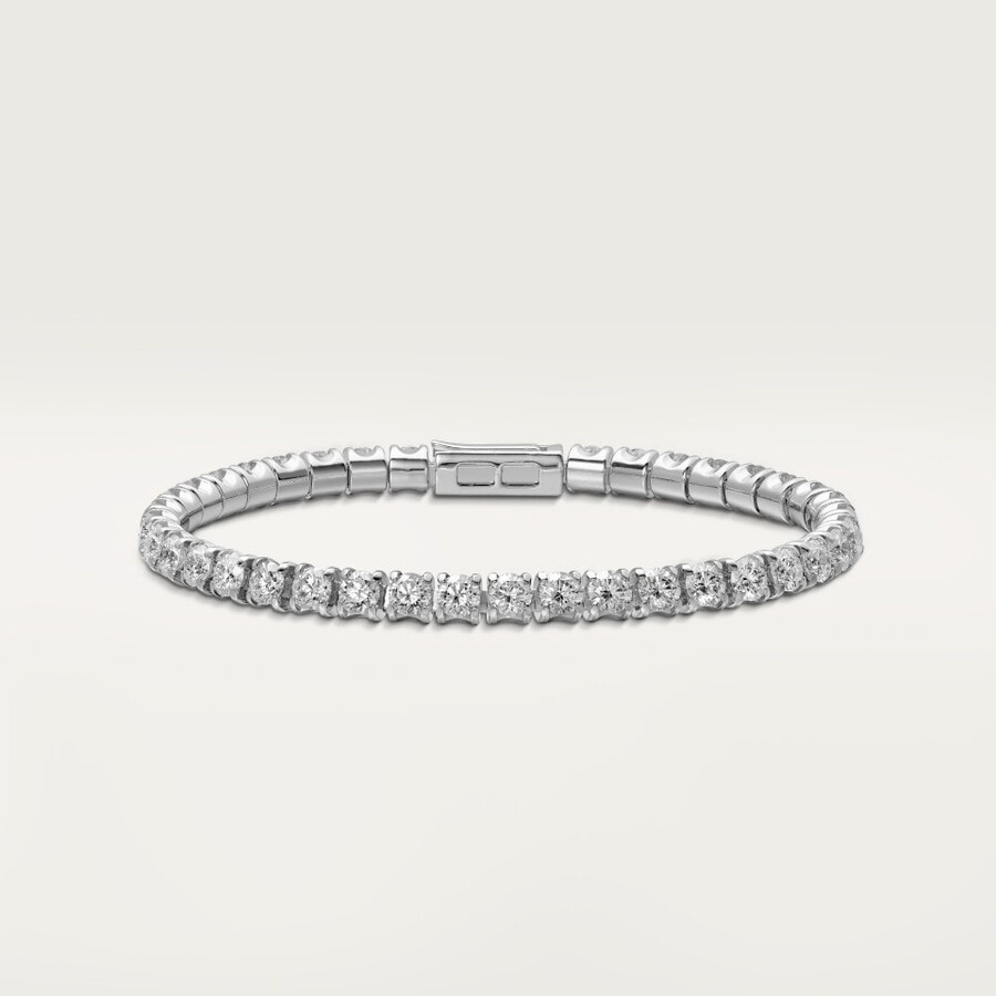 lignes essentielles bracelet brilliant-cut diamonds