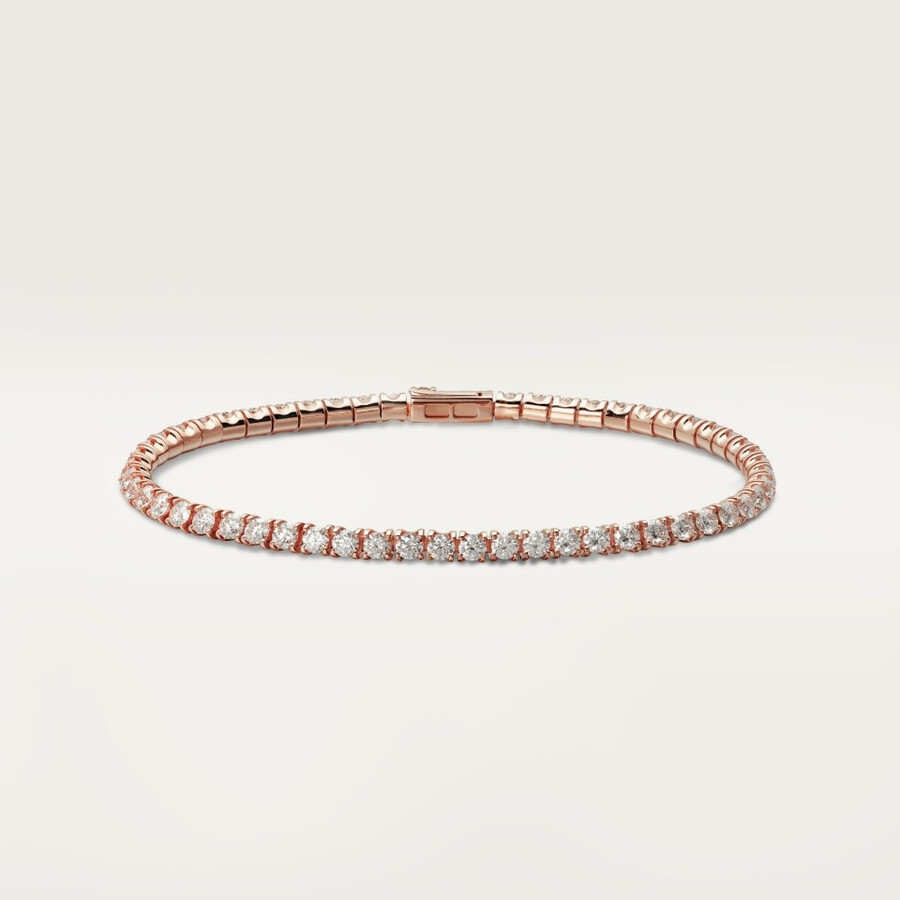 lignes essentielles bracelet brilliant-cut diamonds
