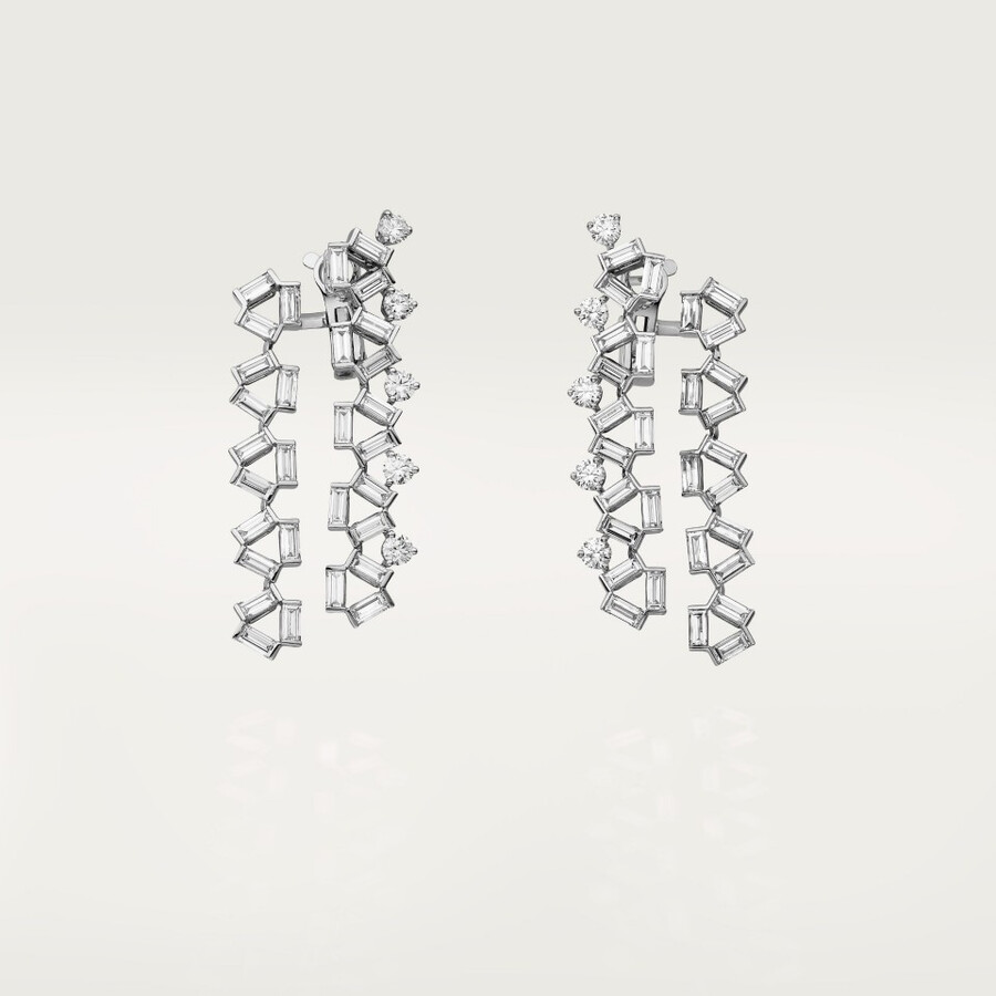 reflection de cartier earrings diamonds