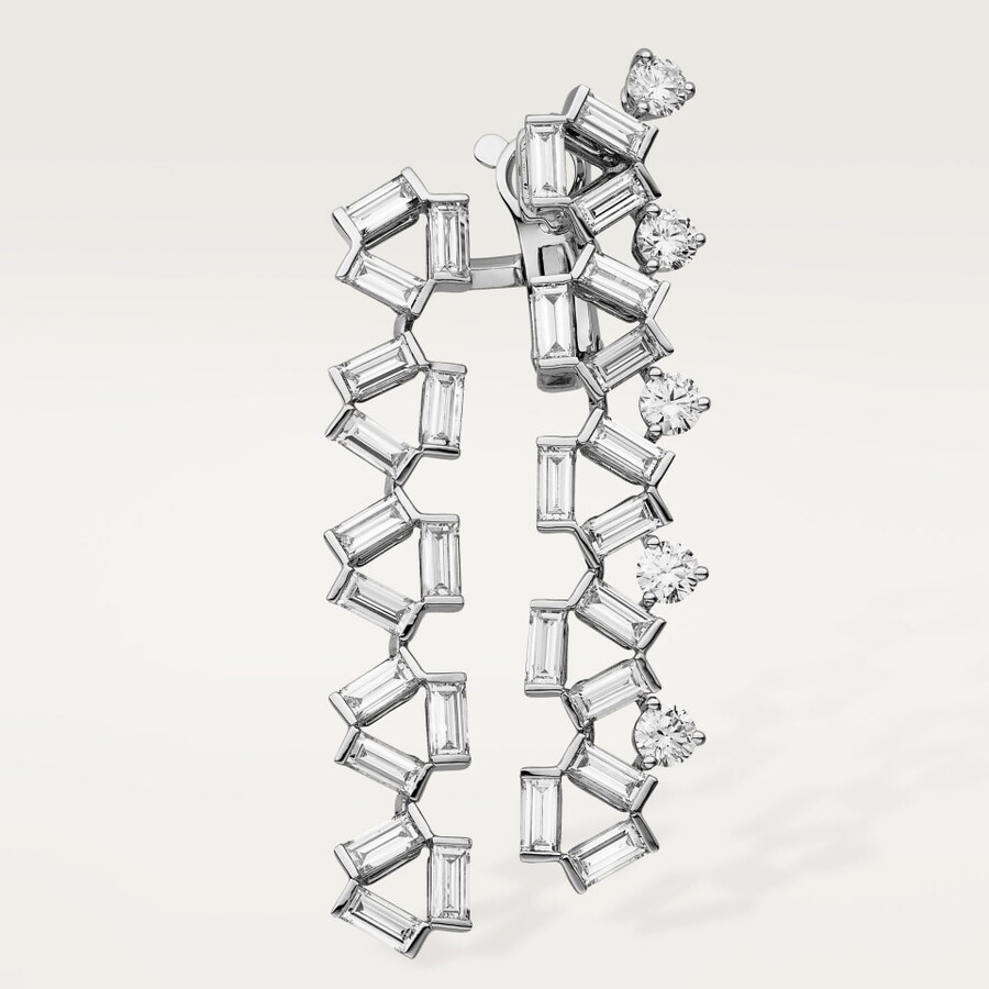 reflection de cartier earrings diamonds