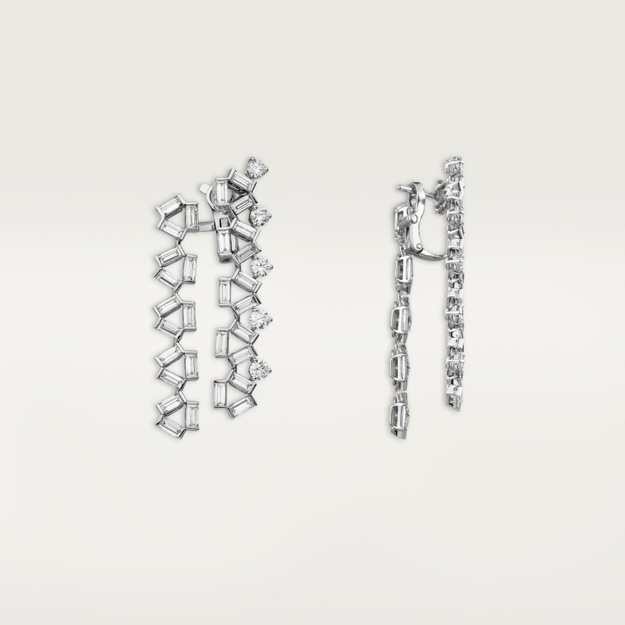 reflection de cartier earrings diamonds