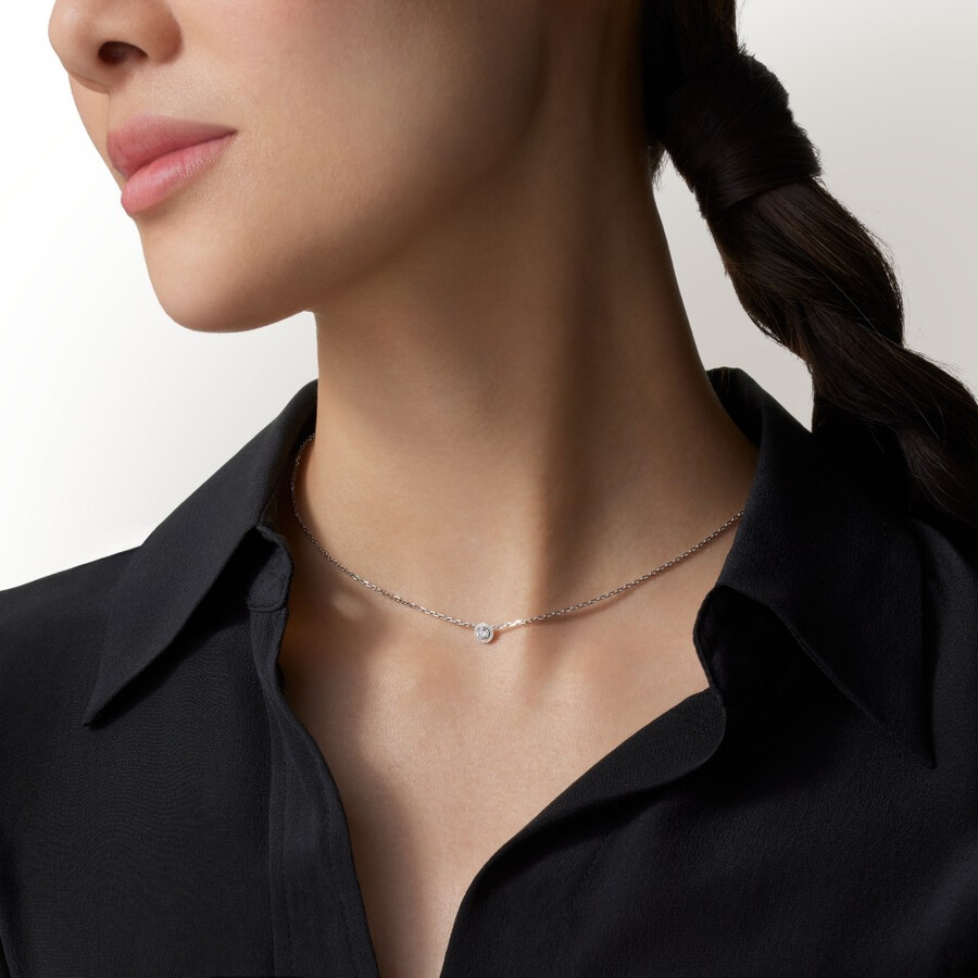 cartier damour pendant brilliant-cut diamond large model