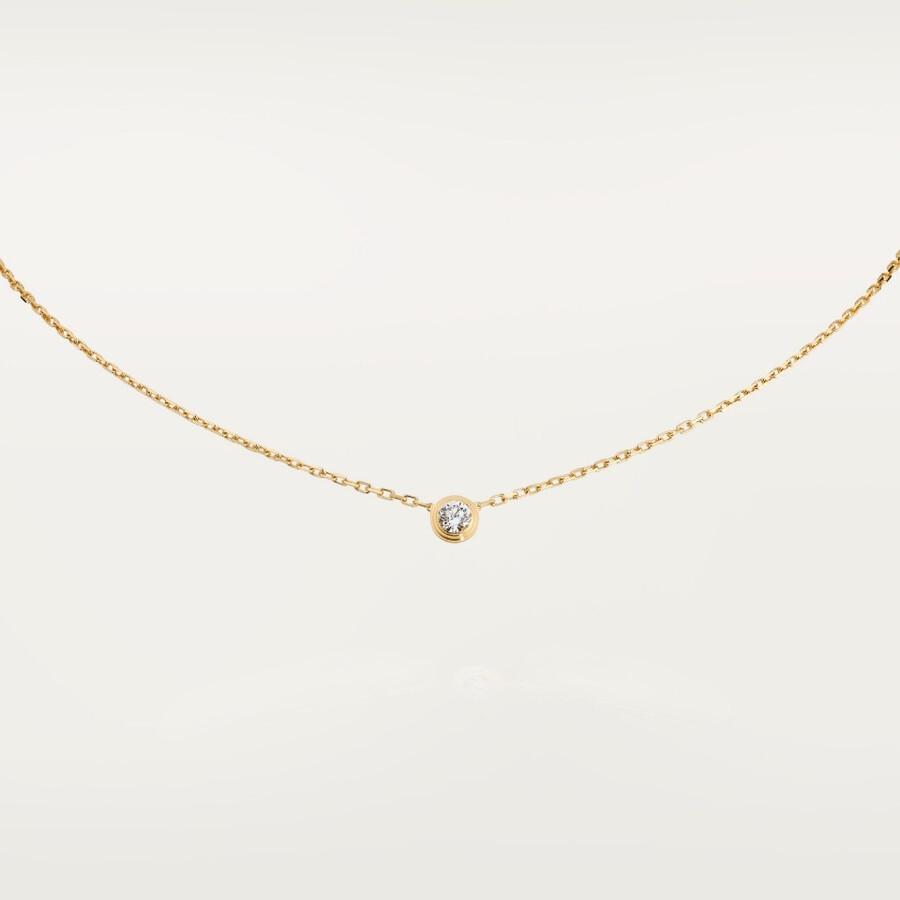 cartier damour pendant brilliant-cut diamond large model
