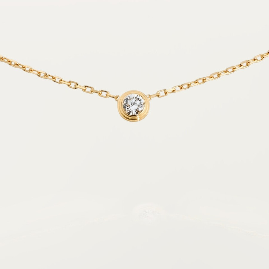 cartier damour pendant brilliant-cut diamond large model