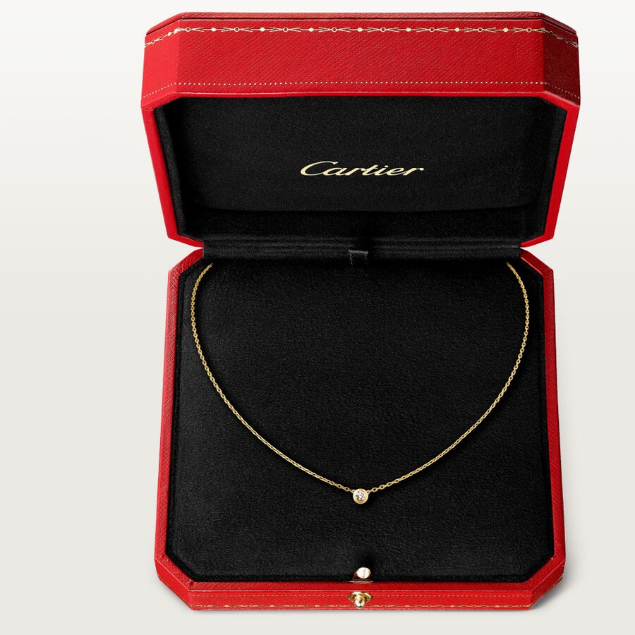 cartier damour pendant brilliant-cut diamond large model