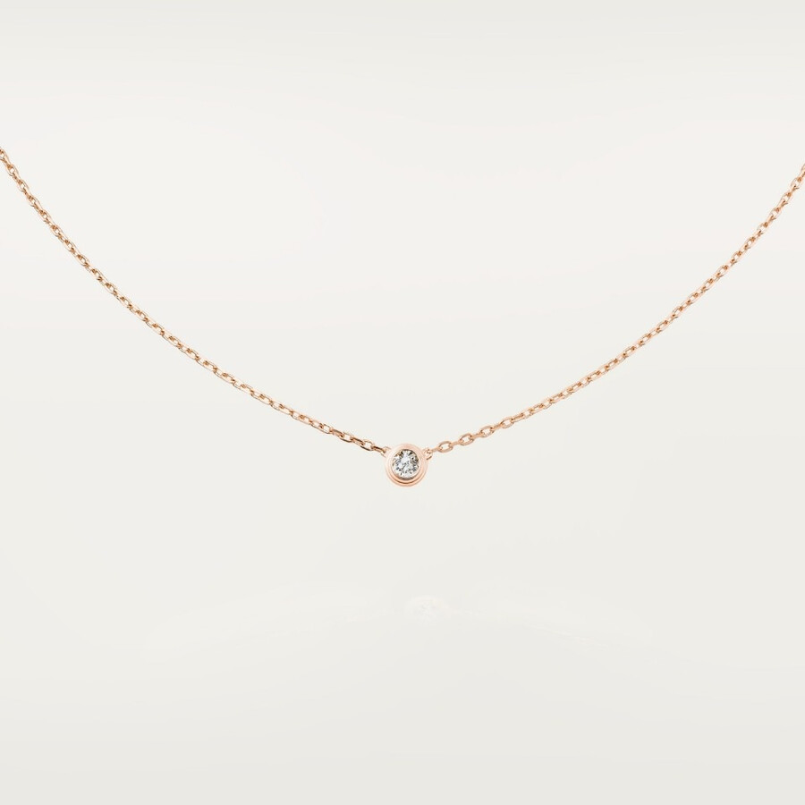 cartier damour pendant brilliant-cut diamond large model