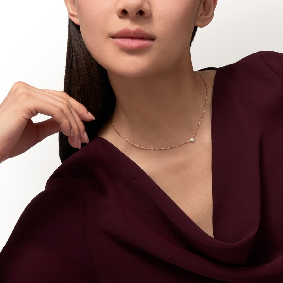 cartier damour pendant brilliant-cut diamond large model