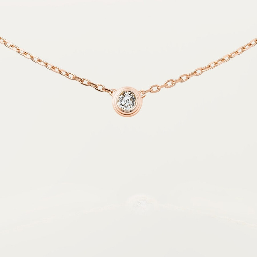 cartier damour pendant brilliant-cut diamond large model