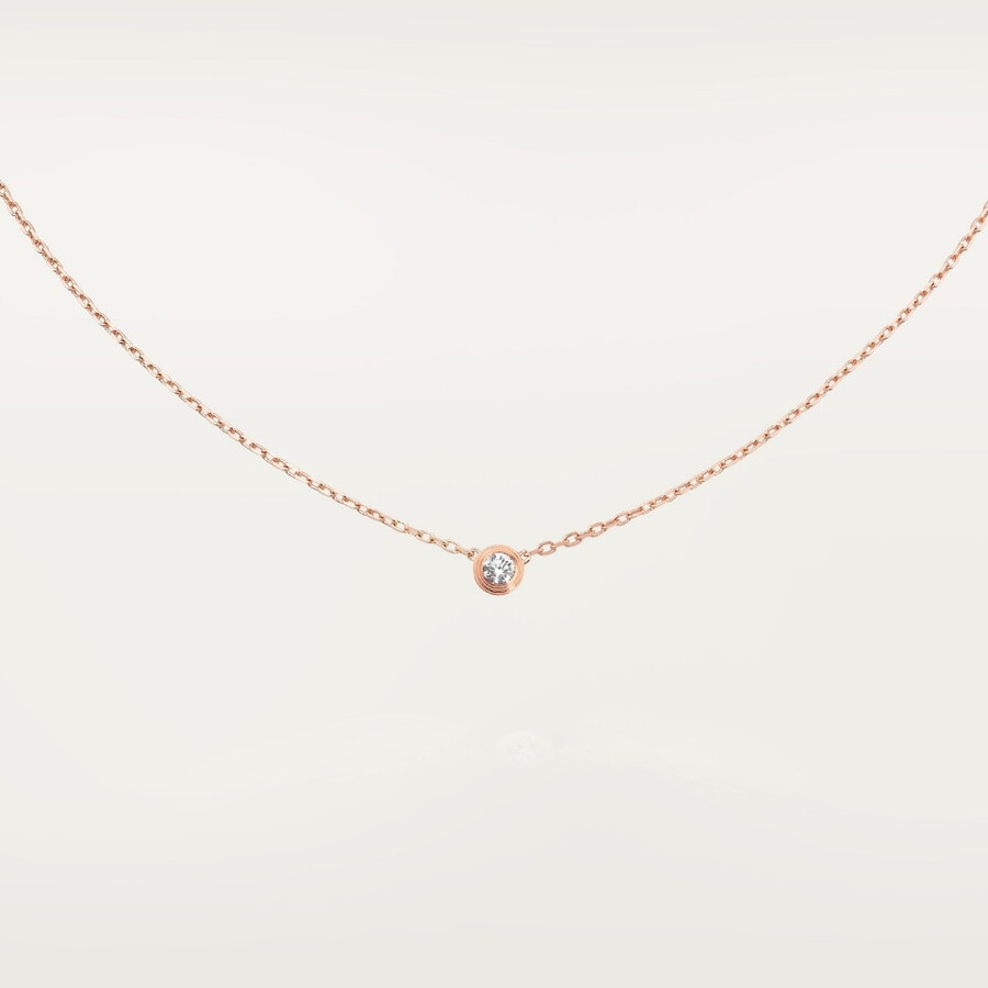 cartier damour pendant diamond small model