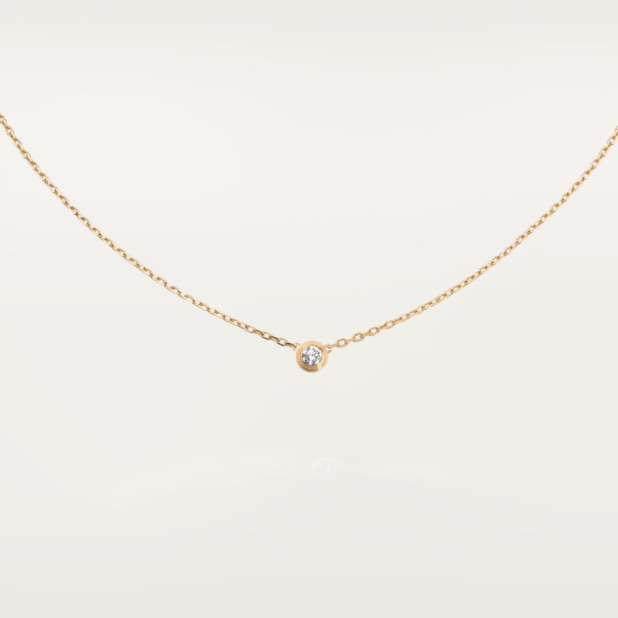 cartier damour pendant diamond small model