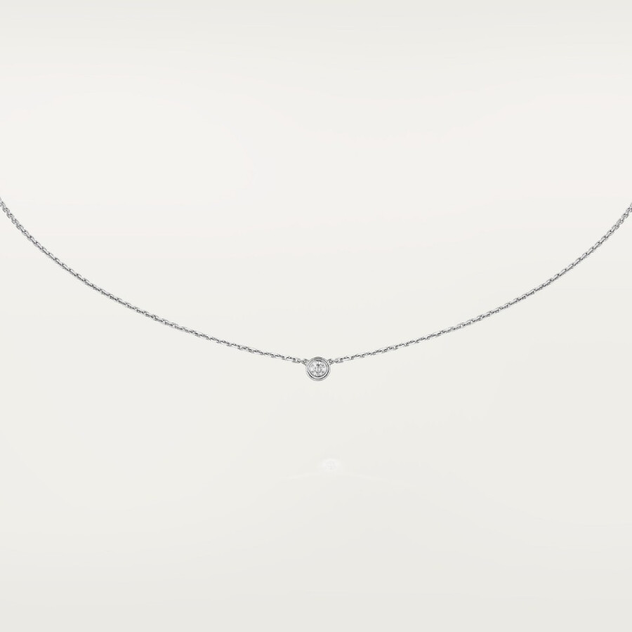 cartier damour pendant diamond mini model