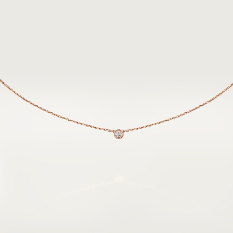 cartier damour pendant diamond mini model