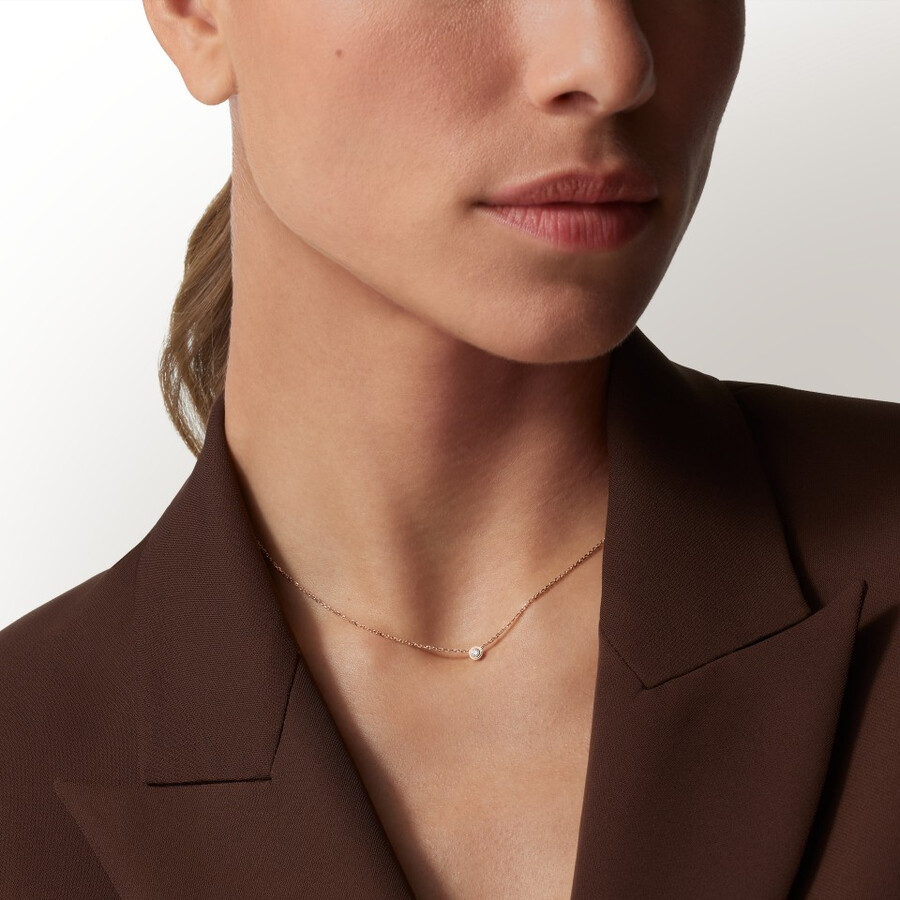 cartier damour pendant diamond mini model