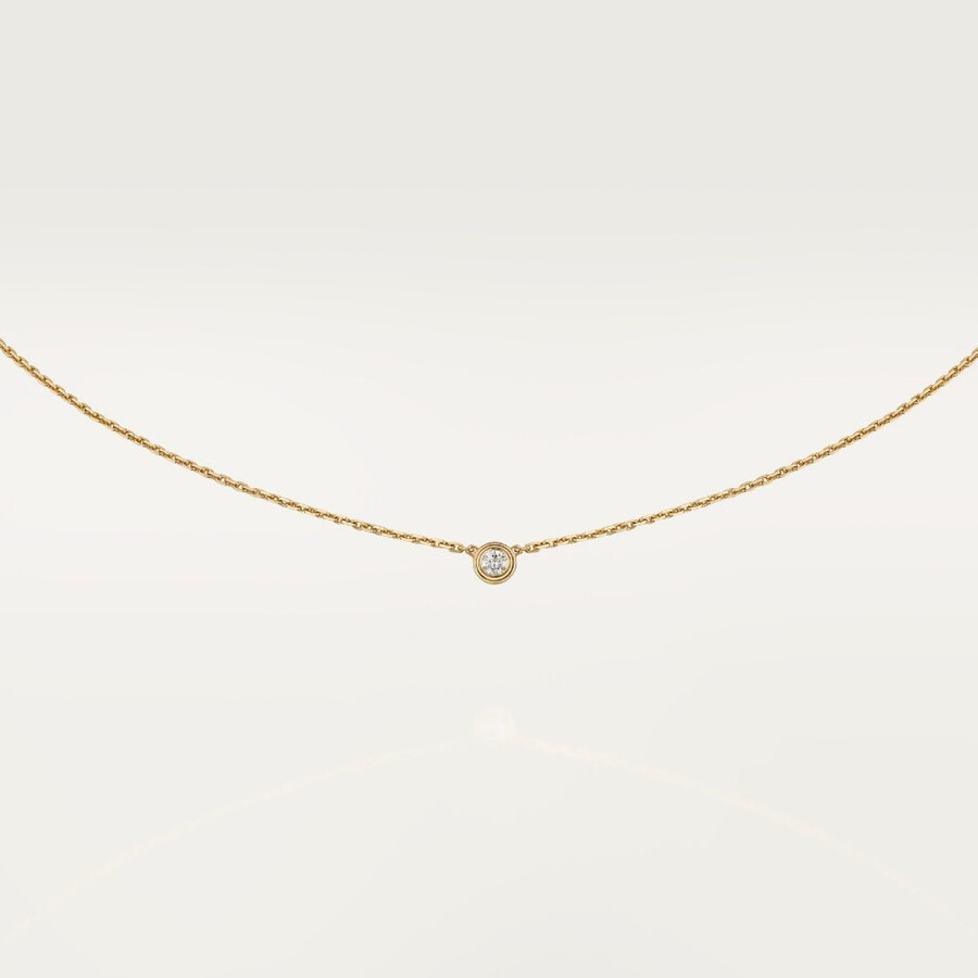 cartier damour pendant diamond mini model