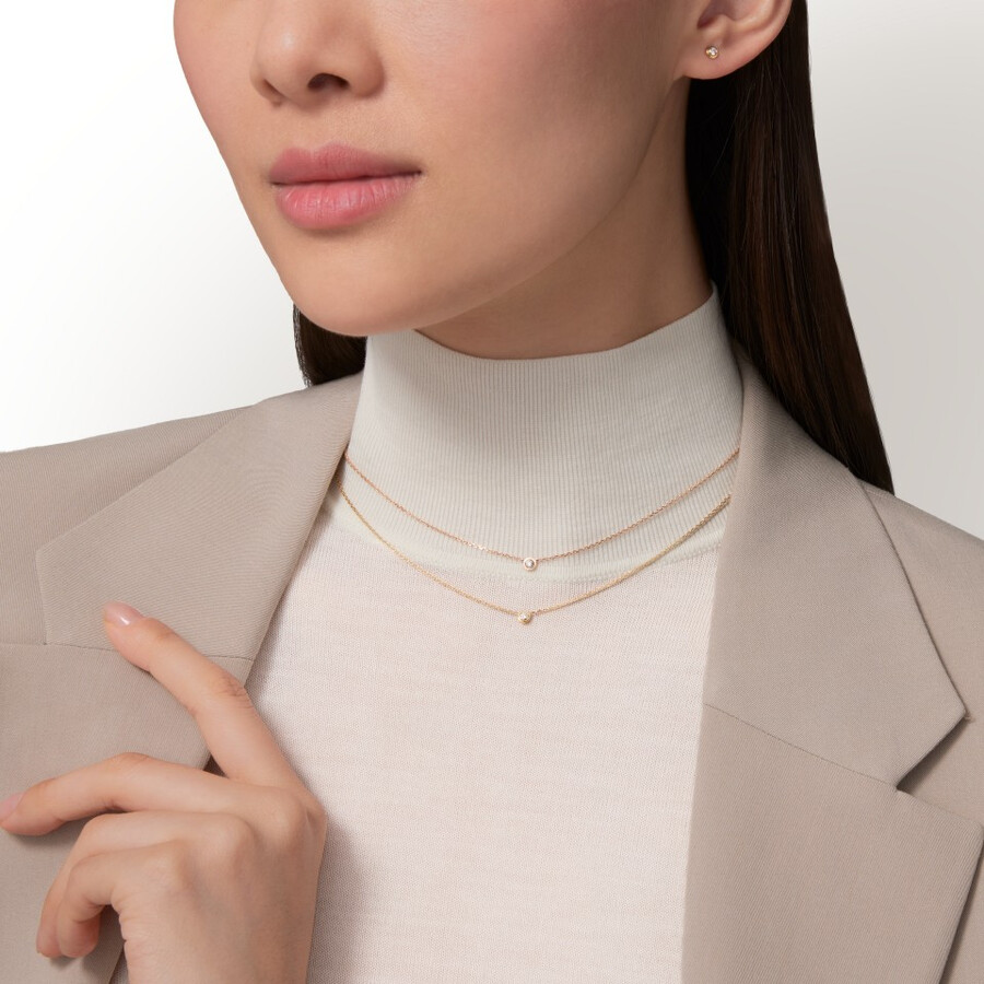 cartier damour pendant diamond mini model
