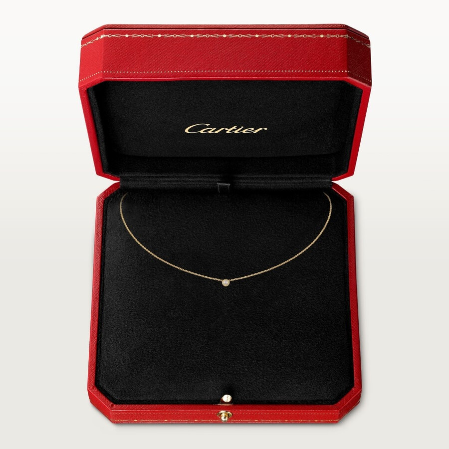 cartier damour pendant diamond mini model