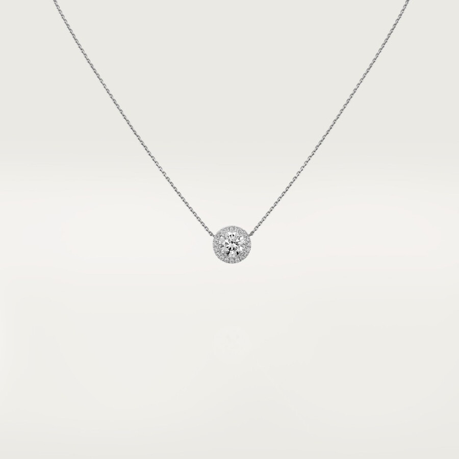 cartier destinée pendant diamond paved