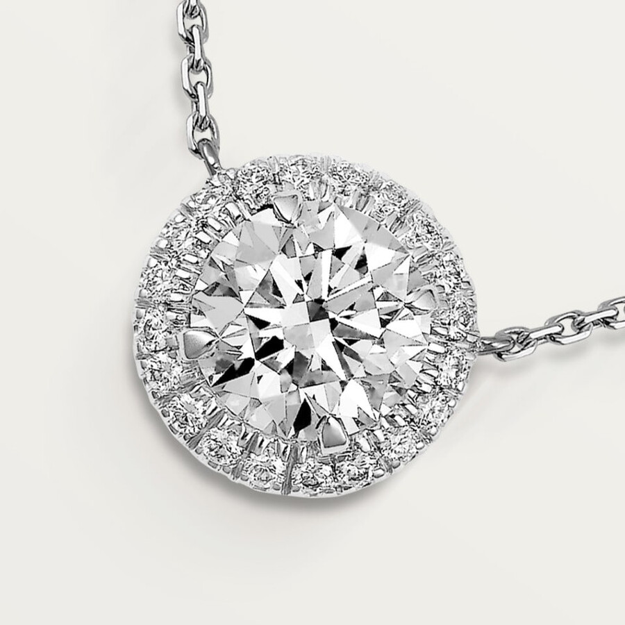 cartier destinée pendant diamond paved