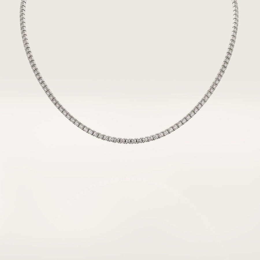 lignes essentielles necklace brilliant-cut diamonds