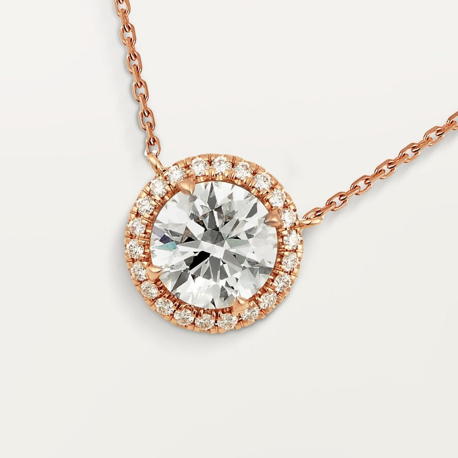 cartier destinée pendant diamond paved