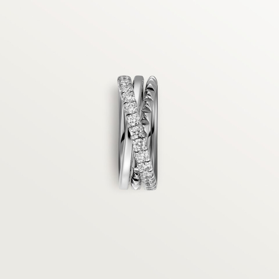 etincelle de cartier ring semi-paved