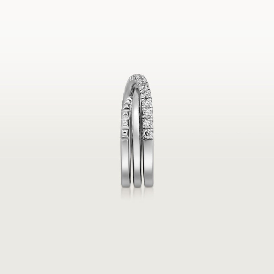 etincelle de cartier ring semi-paved