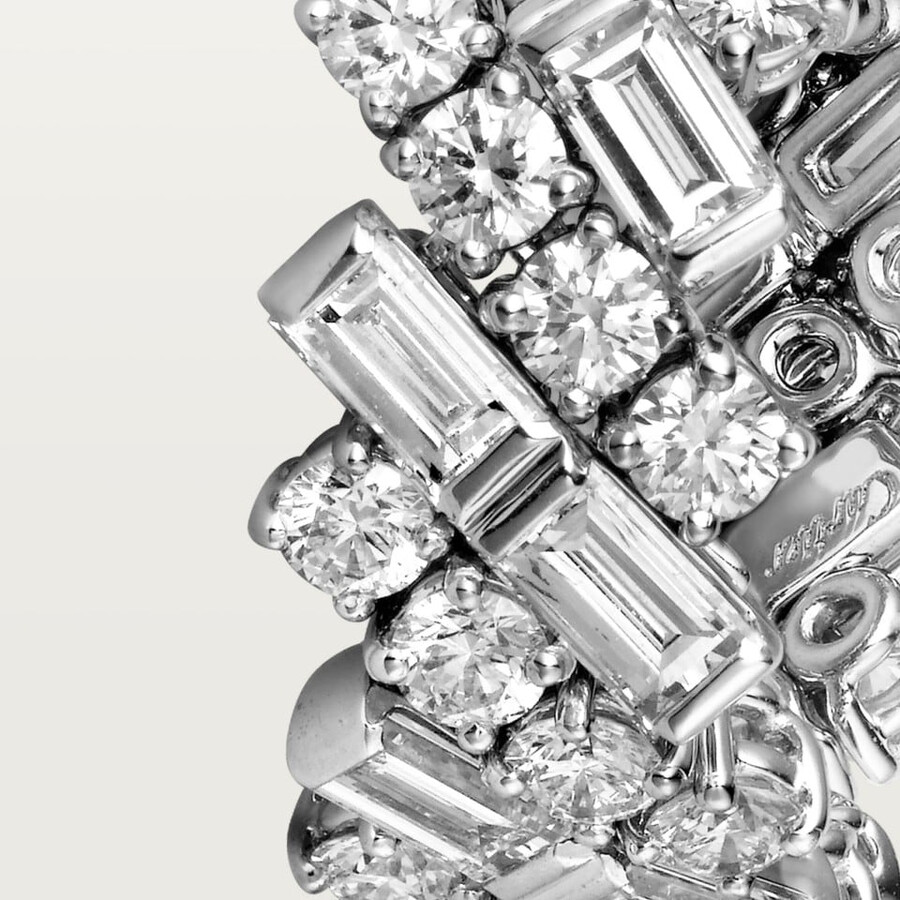 reflection de cartier wedding band diamonds