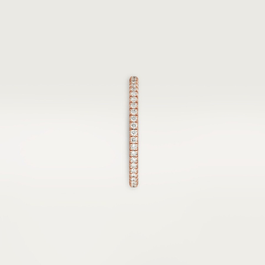etincelle de cartier wedding band 1.5 mm width paved