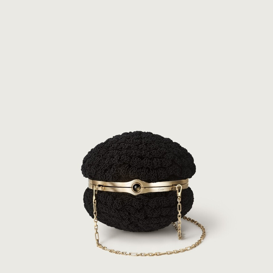 round crochet bag cartier soir
