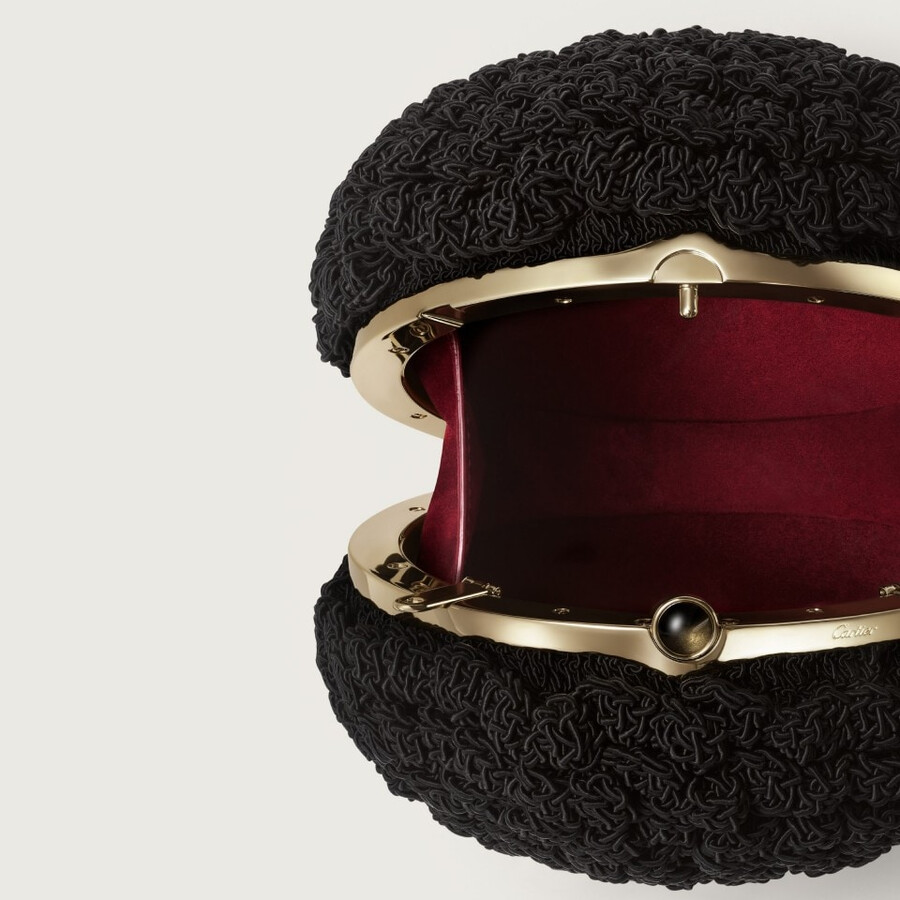 round crochet bag cartier soir