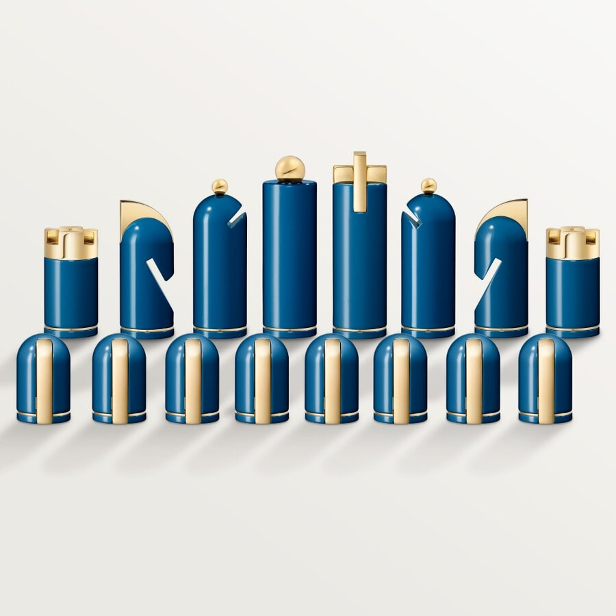 cartier géométrique chess set