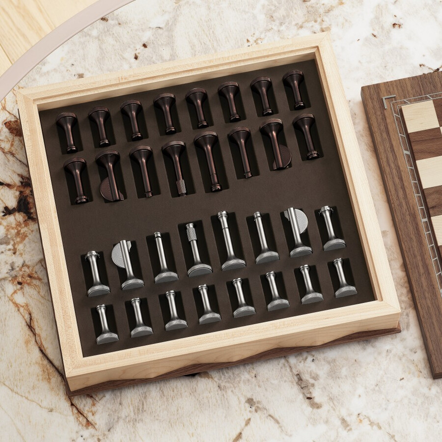 santos de cartier chess set