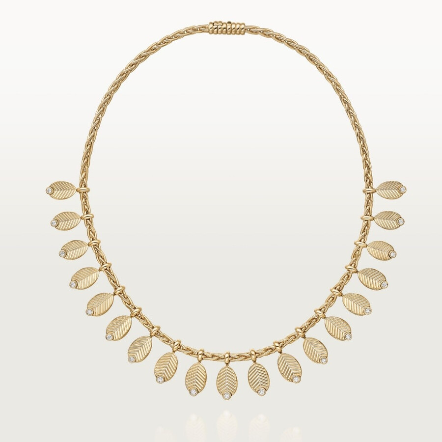 grain de café necklace semi-paved