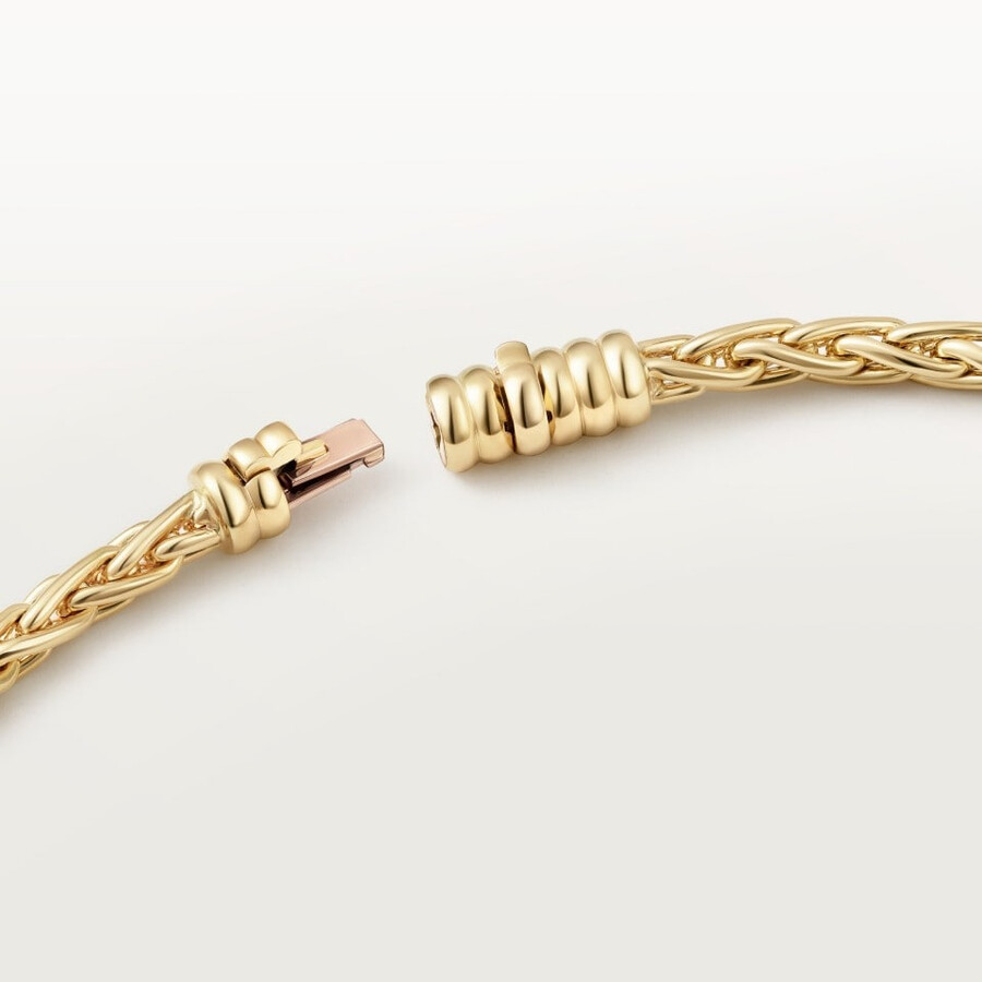 grain de café necklace semi-paved