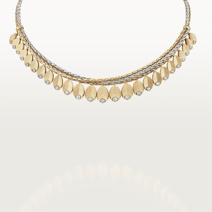 grain de café necklace diamonds