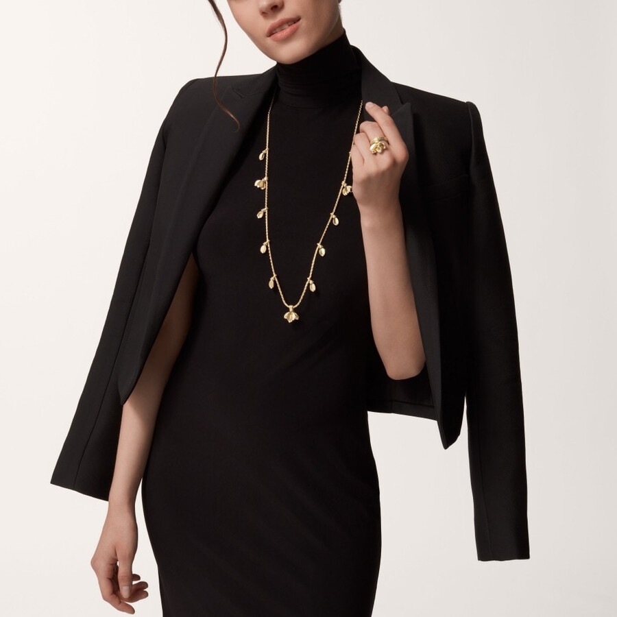 grain de café ring diamonds