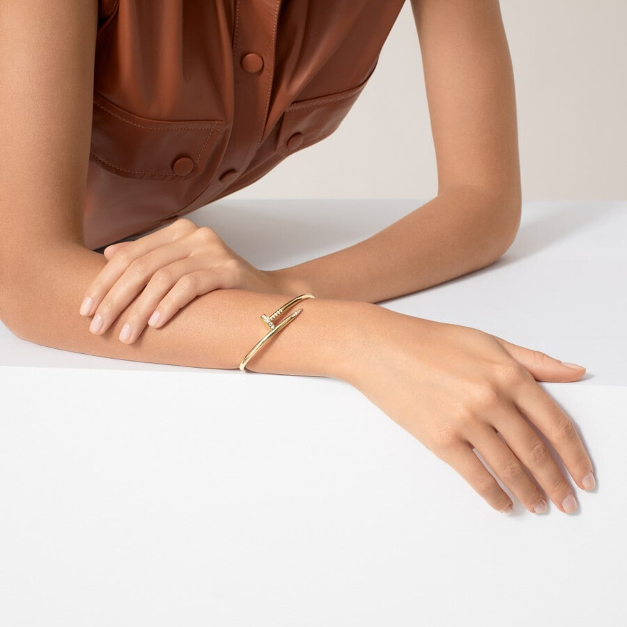 juste un clou bracelet classic model diamonds