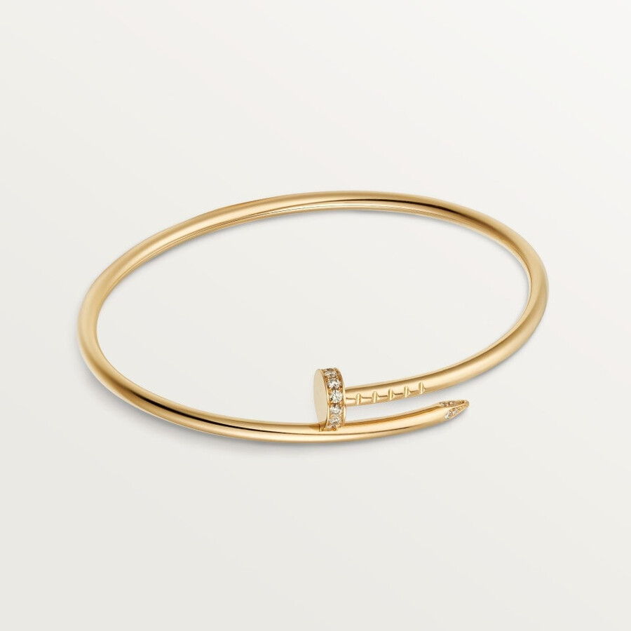juste un clou bracelet small model diamonds