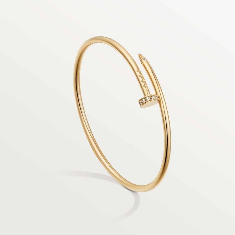 juste un clou bracelet small model diamonds