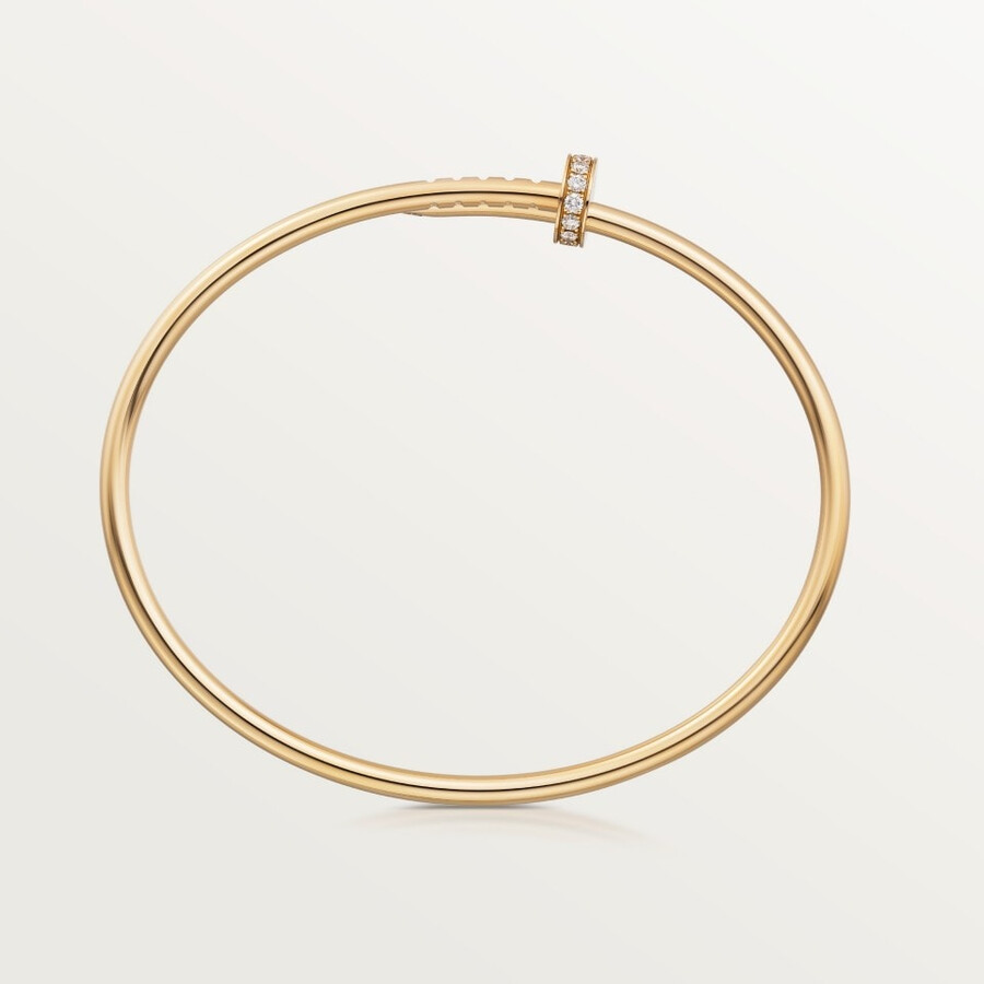 juste un clou bracelet small model diamonds