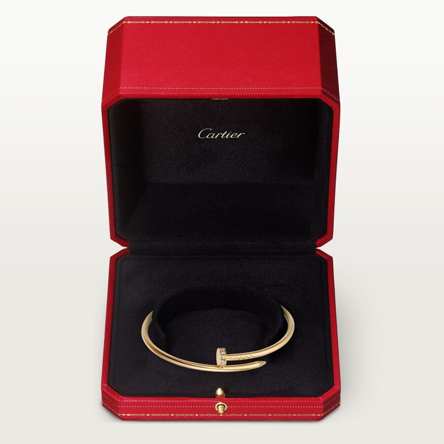 juste un clou bracelet small model diamonds