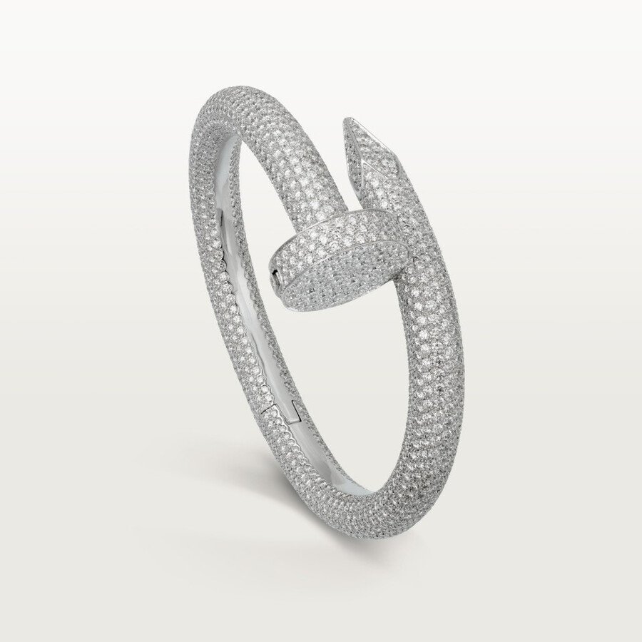 juste un clou bracelet extra-large model paved