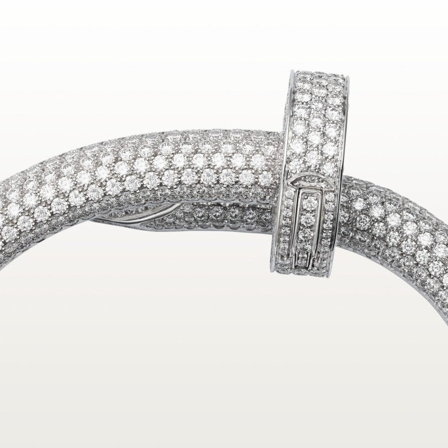 juste un clou bracelet extra-large model paved