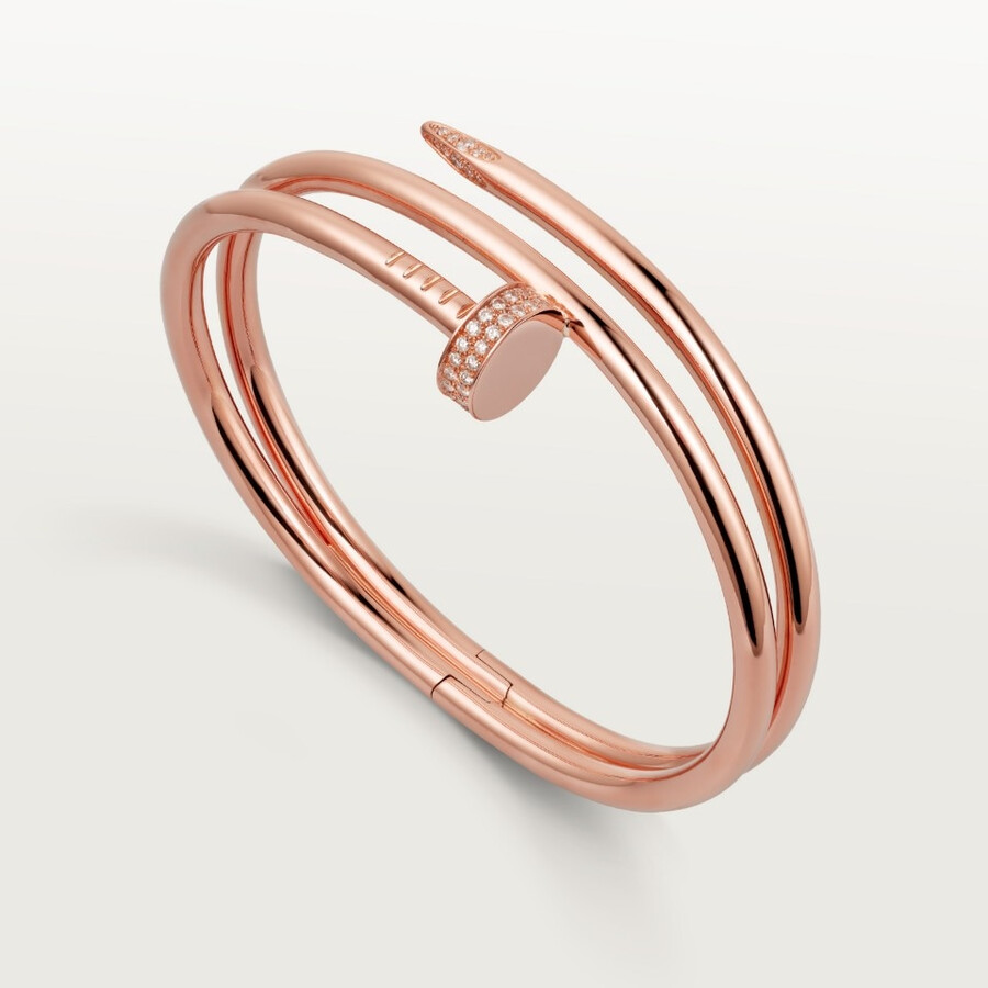 juste un clou bracelet double diamonds
