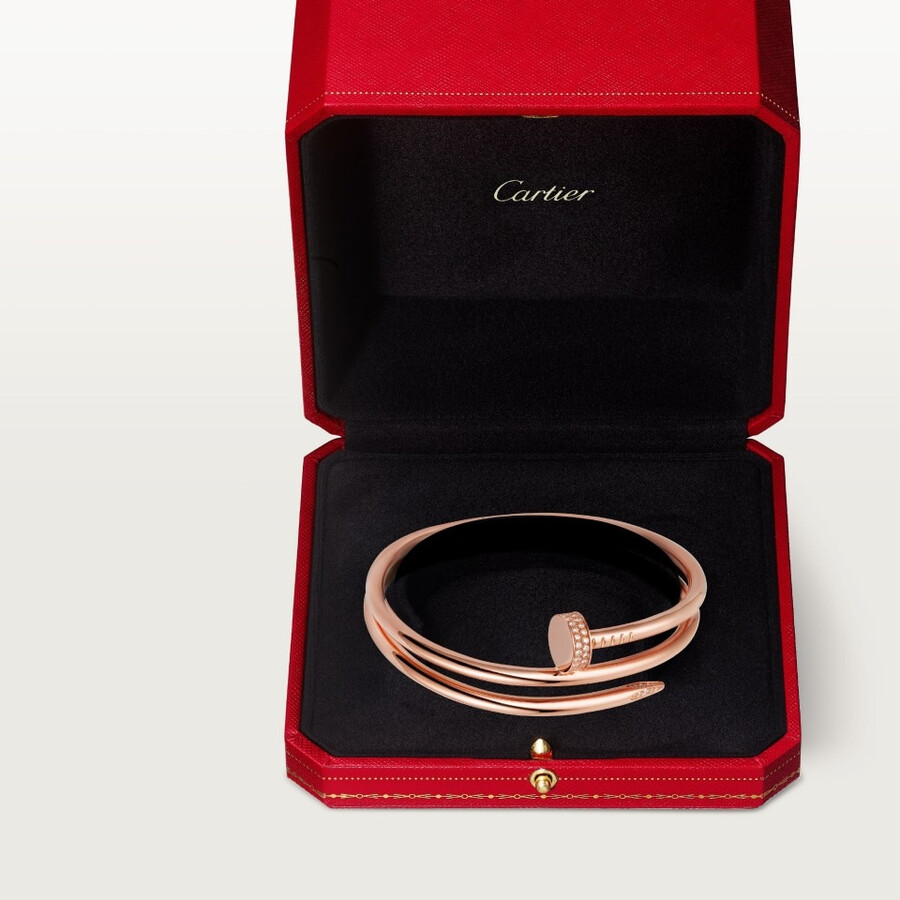 juste un clou bracelet double diamonds