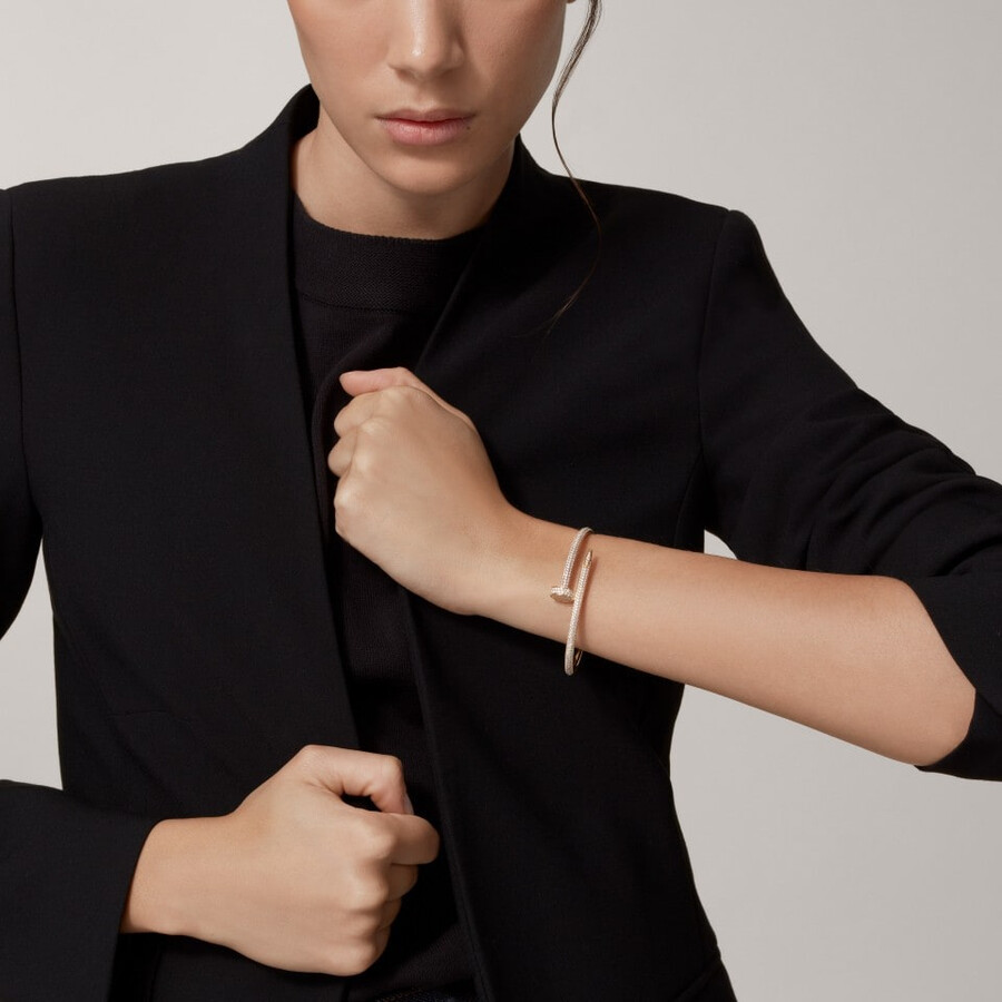 juste un clou bracelet classic model diamonds
